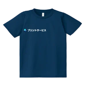 インディゴ・GLIMMER ドライＴシャツ