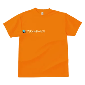 オレンジ・GLIMMERドライＴシャツ