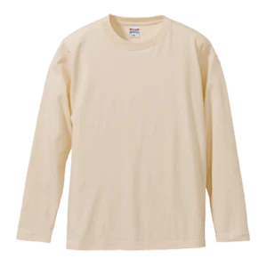 United Athle 5.6oz 長袖Tシャツ（ナチュラル）