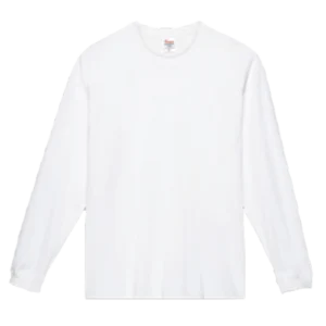 Printstar 7.4oz スーパーヘビー長袖Tシャツ（ホワイト）