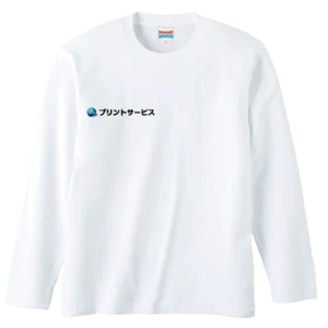 ホワイト・United Athle 5.6oz 長袖Ｔシャツ