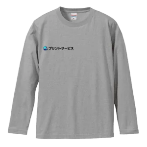 ミックスグレー・United Athle 5.6oz 長袖Ｔシャツ