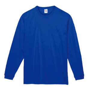 Printstar 7.4oz スーパーヘビー長袖Tシャツ（ロイヤルブルー）