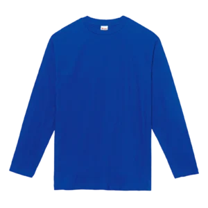 Printstar 5.6oz ヘビーウェイト長袖Tシャツ（ロイヤルブルー）