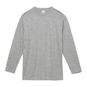 Printstar 5.6oz ヘビーウェイト長袖Tシャツ（杢グレー）