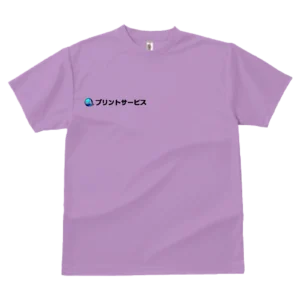 ライトパープル・GLIMMER ドライＴシャツ